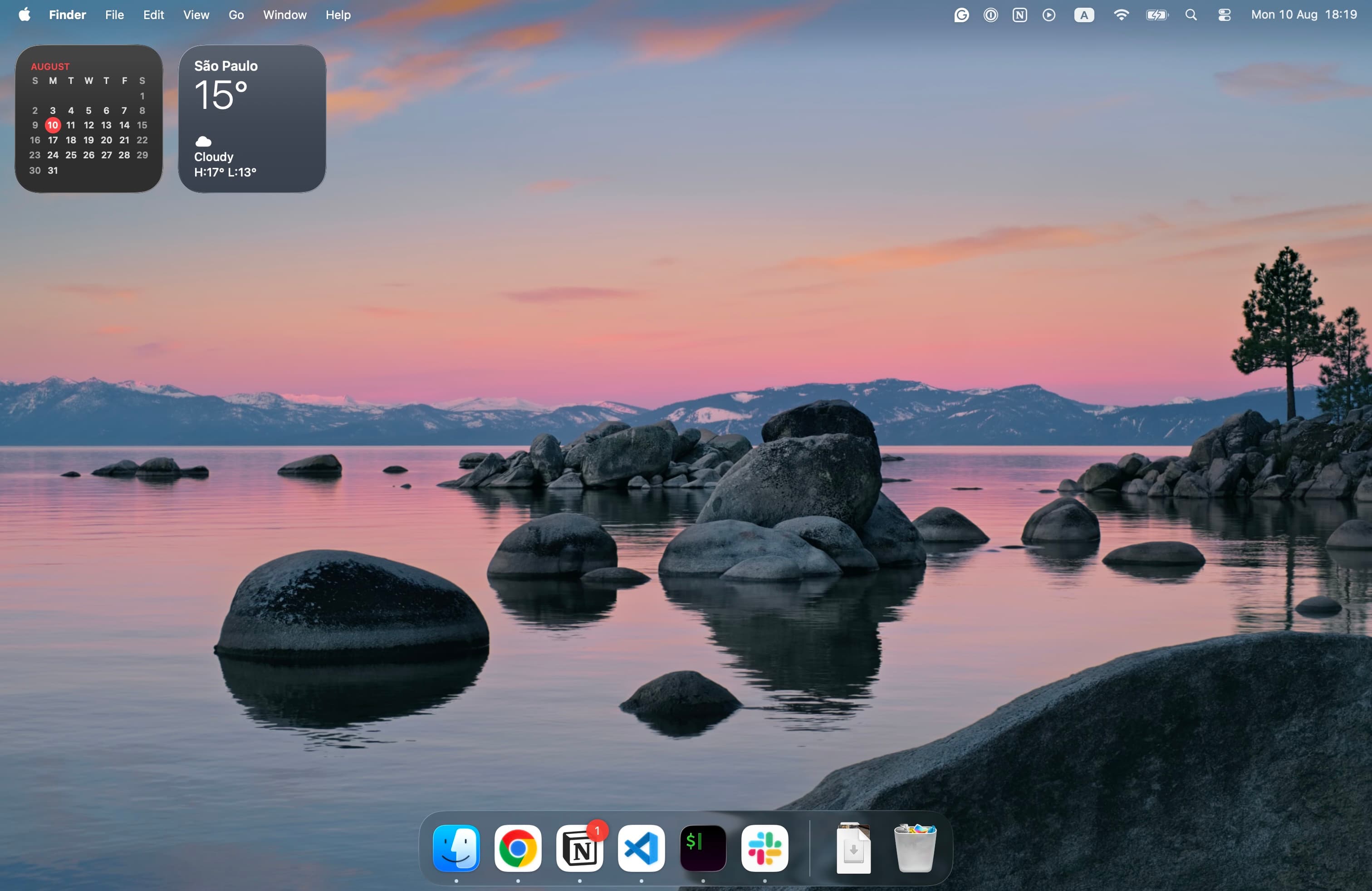 Kubo's desktop