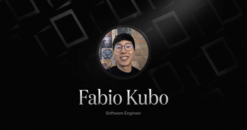Welcoming Fabio Kubo, our new Software Engineer